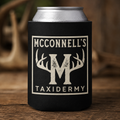 Black Canned Koozies