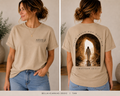 Death Could Not Hold Him Bella+Canvas 3001C T-Shirt | Abide Collective