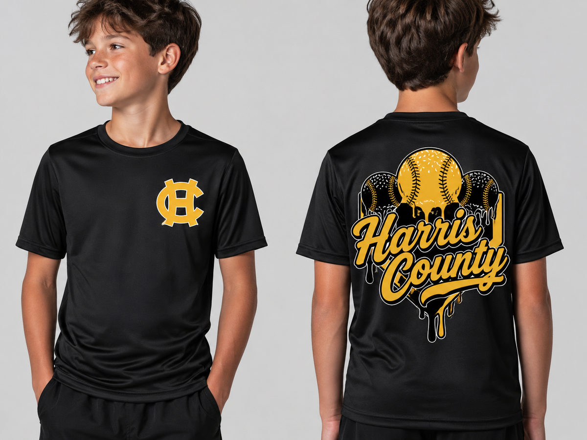 Youth Baseball Drip Dri Fit Tee